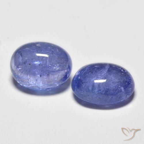 Tanzanite naturale blu da 5,06 ct, taglio ovale, trasparente