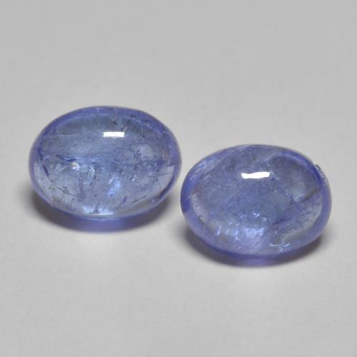 Tanzanite naturale blu da 3,03 ct, taglio ovale, trasparente