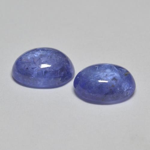 Tanzanite naturale blu da 3,03 ct, taglio ovale, trasparente