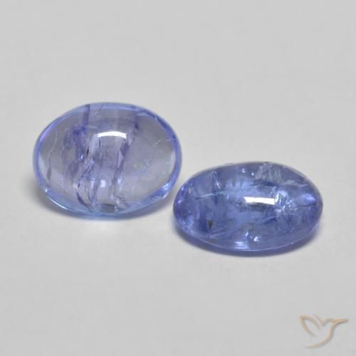 Gemme di Tanzanite Blu intenso naturale da 2.71 ct, Ovale, Trasparente