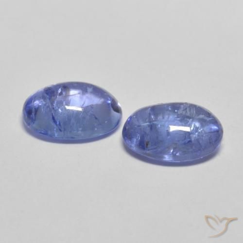 Gemme di Tanzanite Blu intenso naturale da 2.71 ct, Ovale, Trasparente
