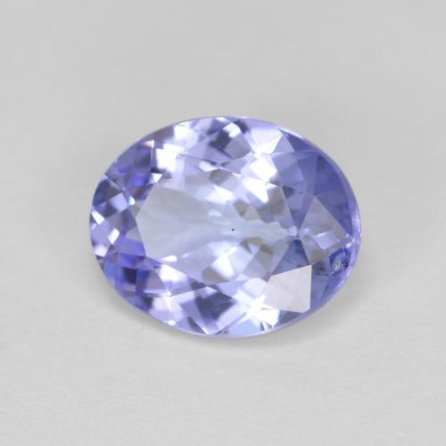 Tanzanite naturale blu da 1,91 ct, taglio ovale, VVS-VS