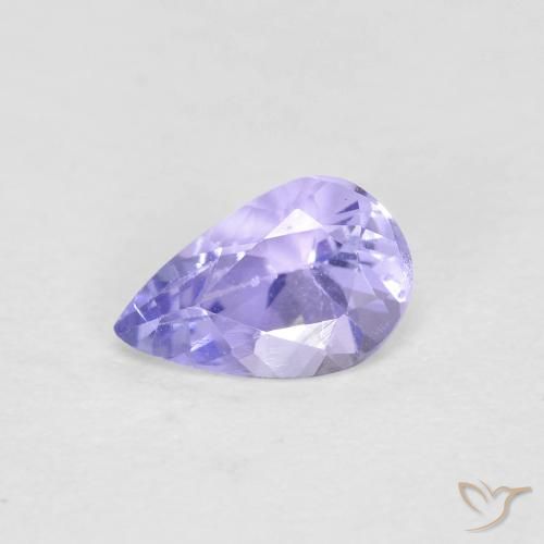 0.44ct Naturale Azzurro Tanzanite, Forma a pera, VVS-VS