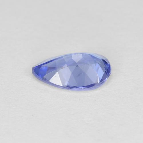 Tanzanite naturale blu da 0,42 ct, taglio a pera, VVS-VS