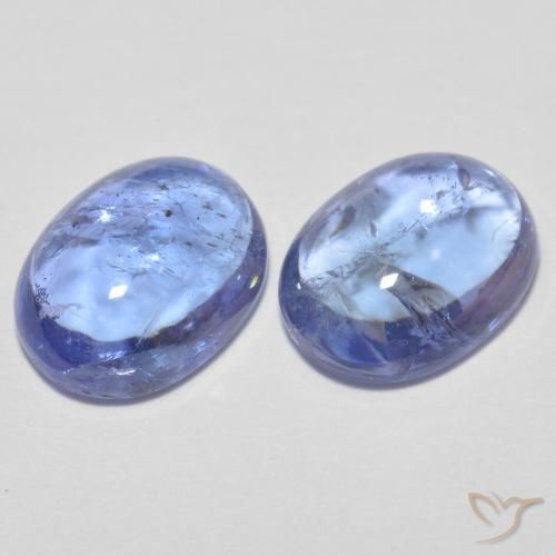 Gemme di Tanzanite Azzurro naturale da 3.04 ct, Ovale, Trasparente