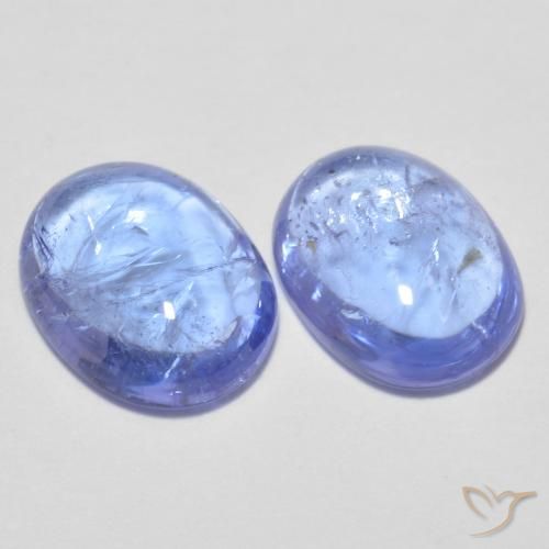 Gemme di Tanzanite Azzurro naturale da 2.88 ct, Ovale, Trasparente