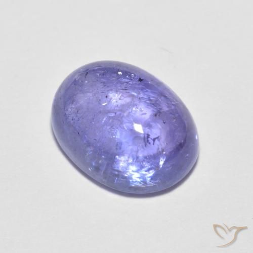 Tanzanite Intenso Viola Blu naturale da 1.95 ct, Ovale, Trasparente