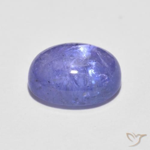 Tanzanite Intenso Viola Blu naturale da 1.95 ct, Ovale, Trasparente
