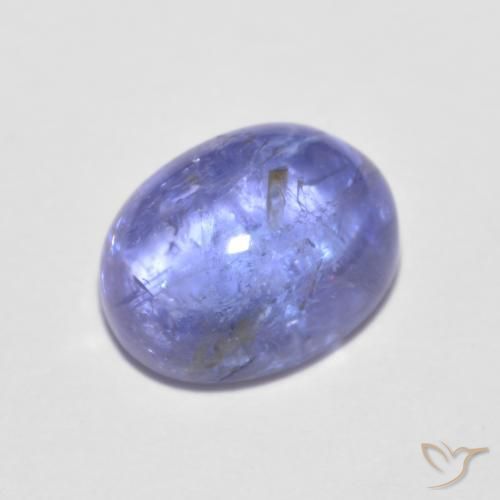 Tanzanite Intenso Viola Blu naturale da 1.96 ct, Ovale, Trasparente