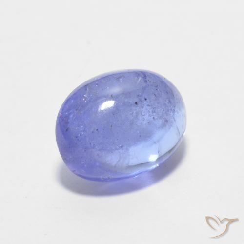 Tanzanite Intenso Viola Blu naturale da 1.72 ct, Ovale, Trasparente
