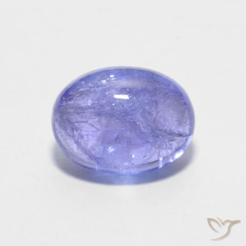 1.84ct Naturale Viola Tanzanite, Ovale, Trasparente
