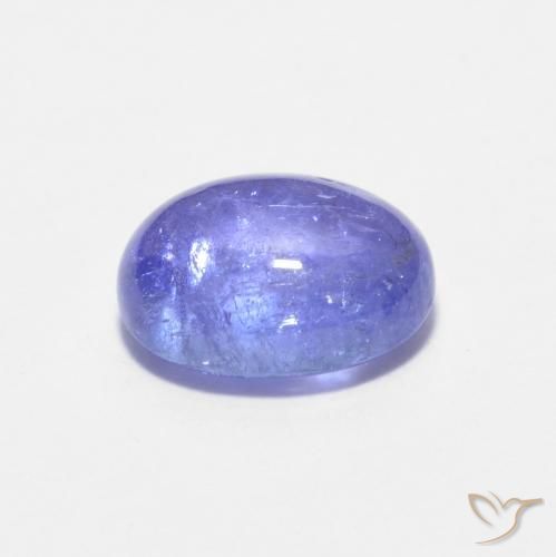 Tanzanite Viola naturale da 1.84 ct, Ovale, Trasparente