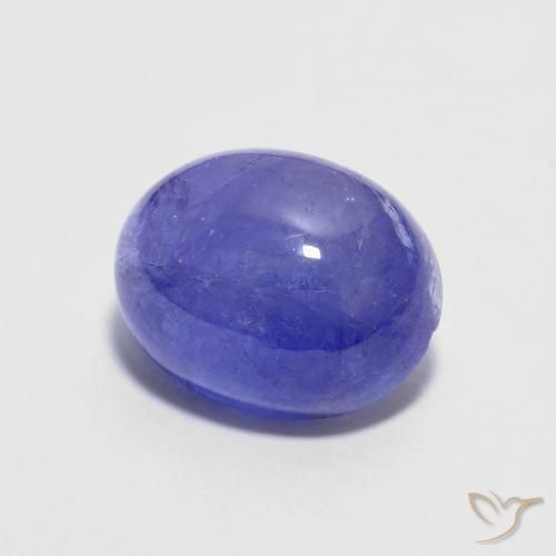 Tanzanite Viola Blu naturale da 3.08 ct, Ovale, Traslucido