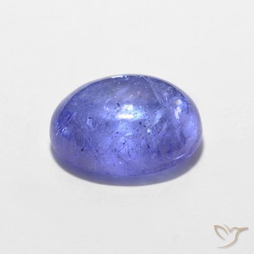 Tanzanite Intenso Viola Blu naturale da 3.42 ct, Ovale, Trasparente