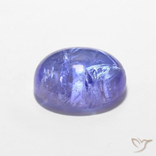 Tanzanite Intenso Viola Blu naturale da 3.54 ct, Ovale, Trasparente