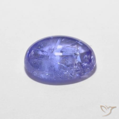 Tanzanite Intenso Viola Blu naturale da 2.99 ct, Ovale, Trasparente