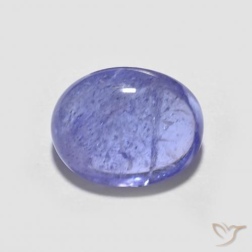 2.61ct Naturale Intenso Viola Blu Tanzanite, Ovale, Trasparente