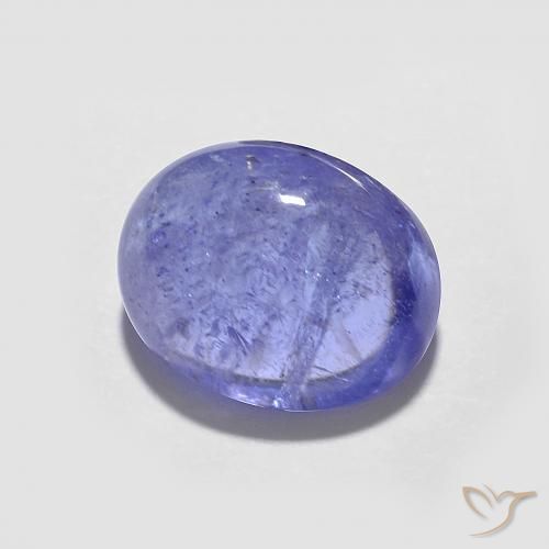Tanzanite Intenso Viola Blu naturale da 2.61 ct, Ovale, Trasparente