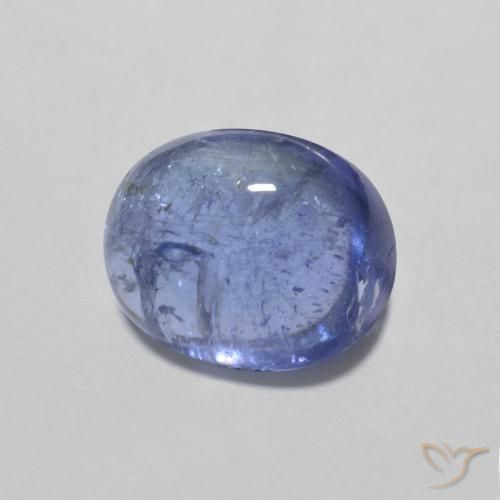 Tanzanite Intenso Viola Blu naturale da 3.61 ct, Ovale, Trasparente