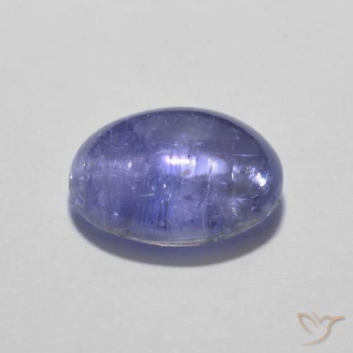 Tanzanite Intenso Viola Blu naturale da 2.98 ct, Ovale, Trasparente