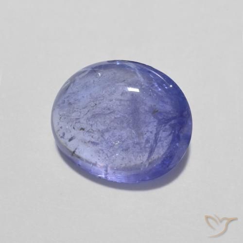 Tanzanite Intenso Viola Blu naturale da 2.93 ct, Ovale, Trasparente