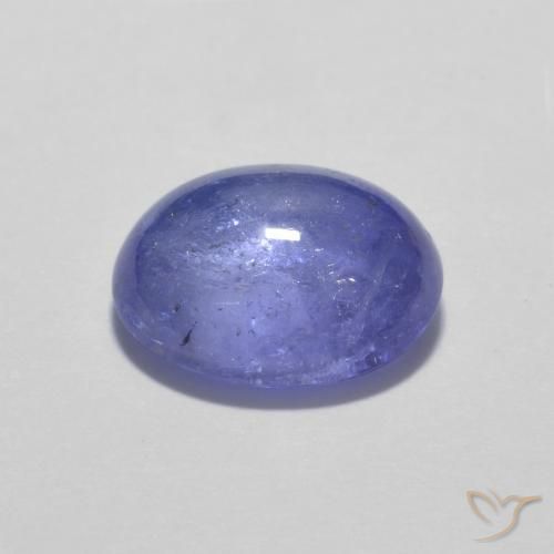 Tanzanite Intenso Viola Blu naturale da 2.93 ct, Ovale, Trasparente