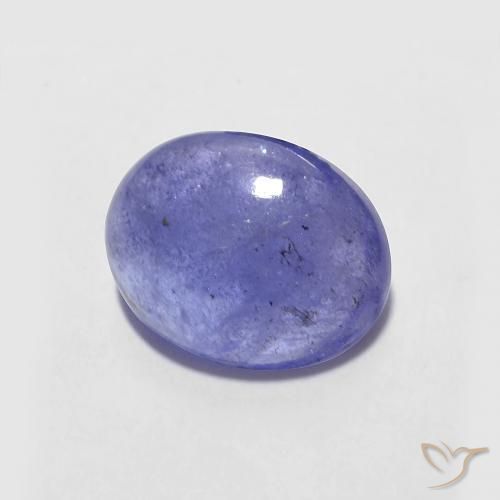 Tanzanite Intenso Viola Blu naturale da 2.15 ct, Ovale, Traslucido