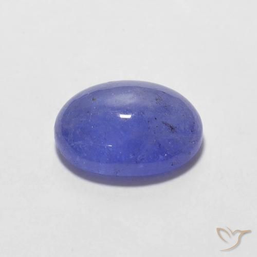Tanzanite Intenso Viola Blu naturale da 2.15 ct, Ovale, Traslucido