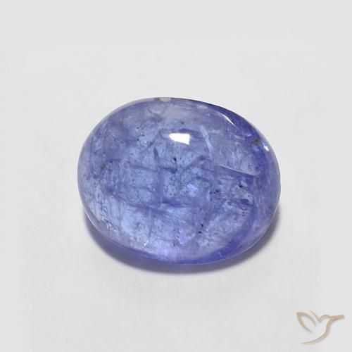 Tanzanite Intenso Viola Blu naturale da 2.45 ct, Ovale, Trasparente