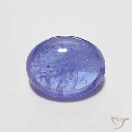 2.78ct Naturale Intenso Viola Blu Tanzanite, Ovale, Trasparente