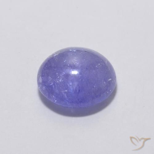 Tanzanite Viola brillante naturale da 1.43 ct, Rotondo, Trasparente