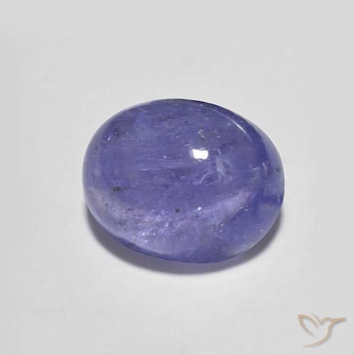 Tanzanite Viola naturale da 3.00 ct, Ovale, Trasparente