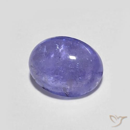 Tanzanite Intenso Viola Blu naturale da 2.50 ct, Ovale, Trasparente