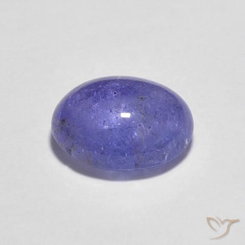 Tanzanite Intenso Viola Blu naturale da 2.50 ct, Ovale, Trasparente