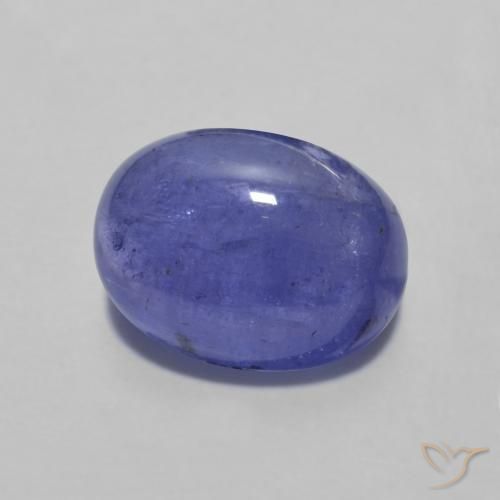 Tanzanite Viola Blu naturale da 2.60 ct, Ovale, Traslucido