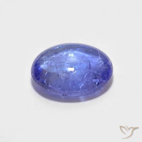Tanzanite Intenso Viola Blu naturale da 2.67 ct, Ovale, Trasparente