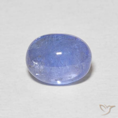 2.60ct Naturale Bambina blu Tanzanite, Ovale, Trasparente