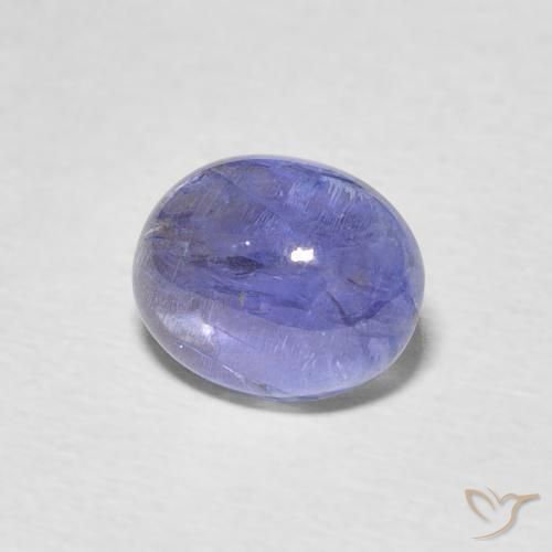 Tanzanite Intenso Viola Blu naturale da 2.72 ct, Ovale, Trasparente