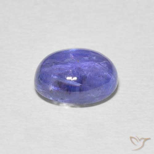 Tanzanite Intenso Viola Blu naturale da 2.72 ct, Ovale, Trasparente