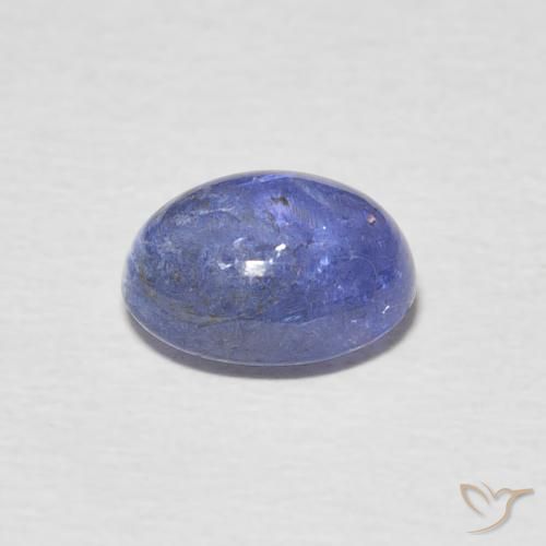 Tanzanite Intenso Viola Blu naturale da 2.42 ct, Ovale, Trasparente