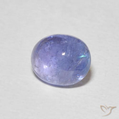 Tanzanite Intenso Viola Blu naturale da 2.57 ct, Ovale, Trasparente