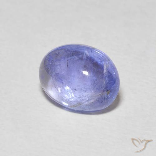 Tanzanite Intenso Viola Blu naturale da 2.45 ct, Ovale, Trasparente