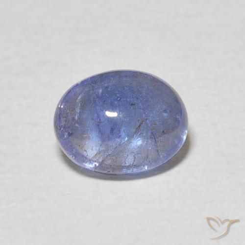 2.66ct Naturale Azzurro Tanzanite, Ovale, Trasparente