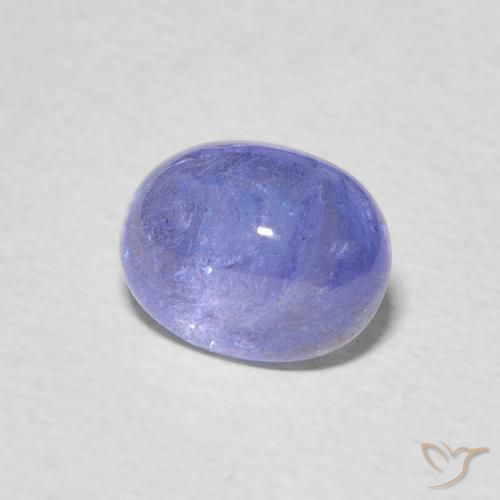 Tanzanite Intenso Viola Blu naturale da 2.92 ct, Ovale, Trasparente