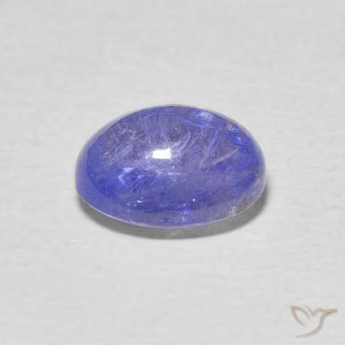 Tanzanite Intenso Viola Blu naturale da 2.92 ct, Ovale, Trasparente