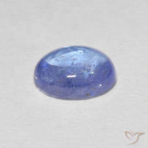 Tanzanite Blu navy chiaro naturale da 1.63 ct, Ovale, Trasparente