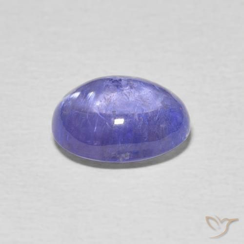 Tanzanite Intenso Viola Blu naturale da 3.45 ct, Ovale, Trasparente
