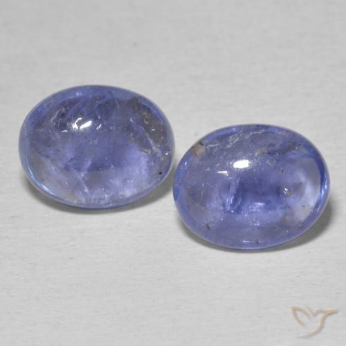 6.32ctw Naturale Intenso Viola Blu Tanzanite, Ovale, Trasparente