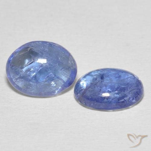 Gemme di Tanzanite Azzurro naturale da 5.69 ct, Ovale, Trasparente