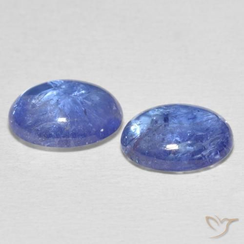 Gemme di Tanzanite Azzurro naturale da 5.69 ct, Ovale, Trasparente